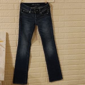 American eagle 00 jeans stretch slim boot cut